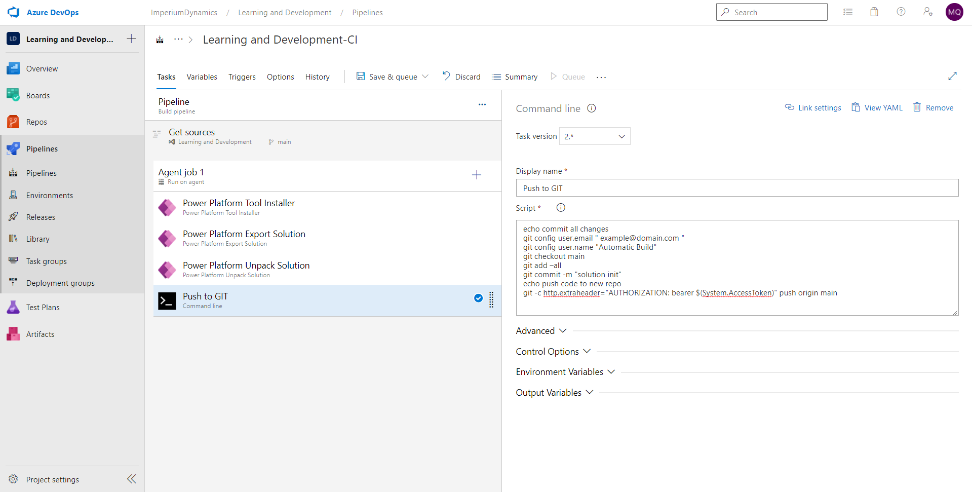 Power Platform ALM Issue 2