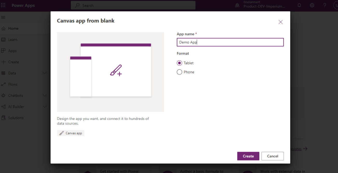 Power Platform Maker Portal