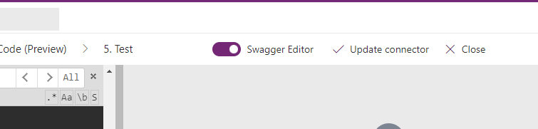 How to configure custom connector to accept text instead of json in body