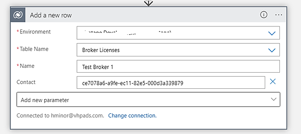 Update or Set lookup fields in Logic Apps