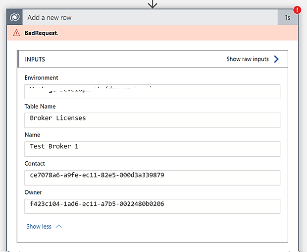 Update or Set lookup fields in Logic Apps