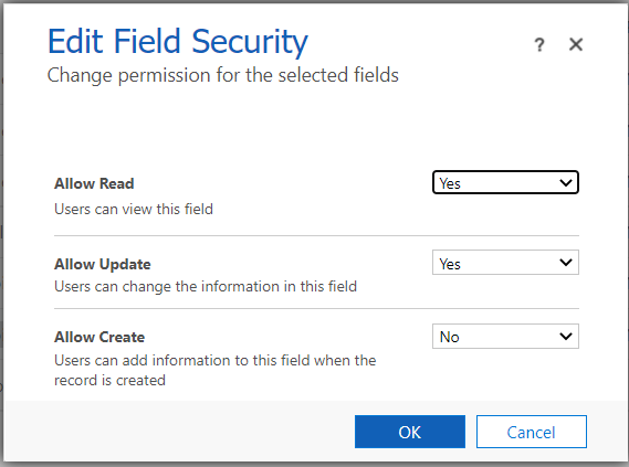 FieldLevelSecurity