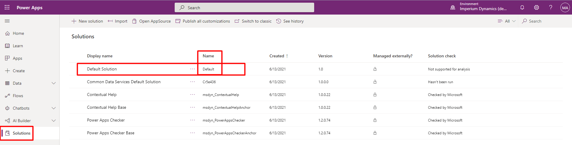 Power Platform ALM Issue 2