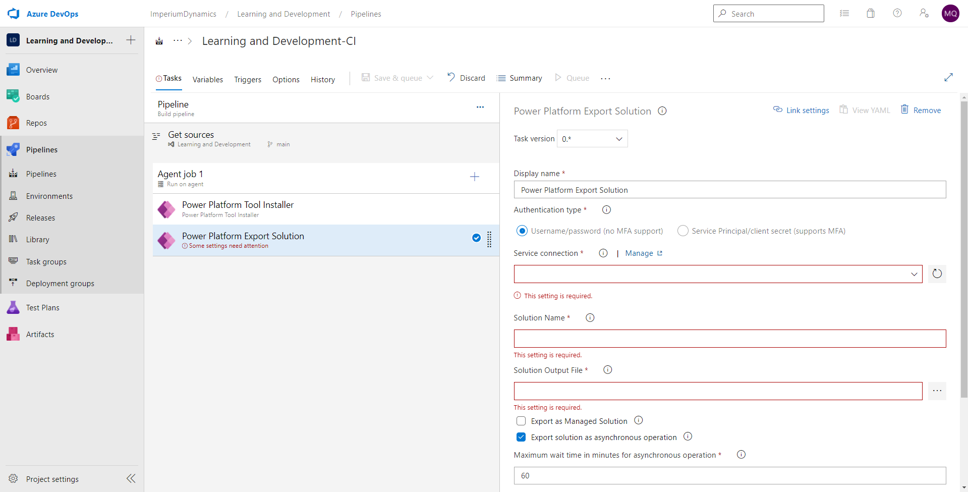 Power Platform ALM Issue 2