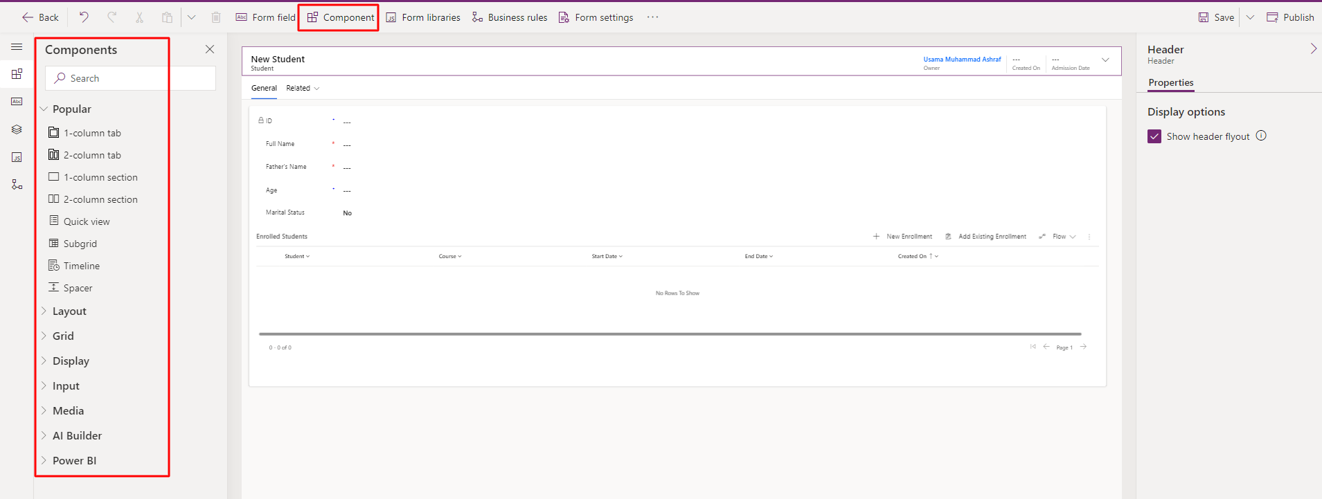 How to Configure and Create forms in Model Driven app Part III