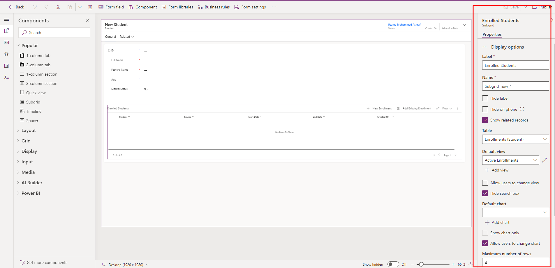 How to Configure and Create forms in Model Driven app Part IV