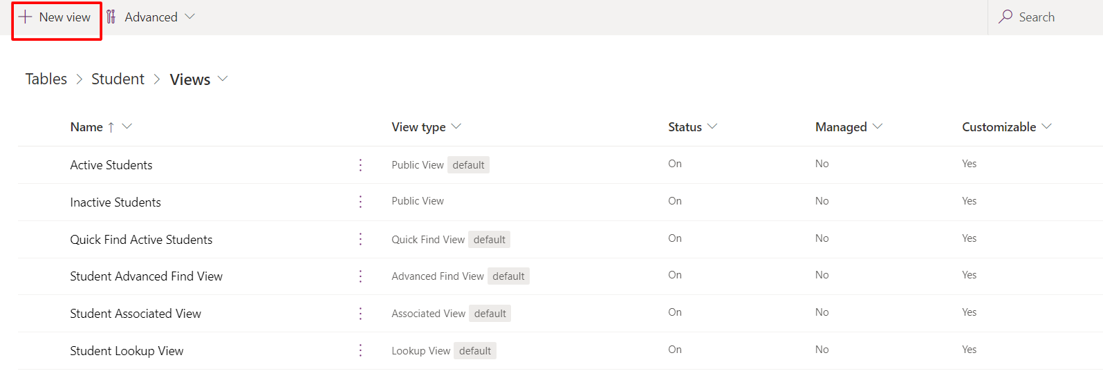 How to Create and Configure Views in Model Driven App Part I