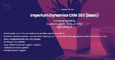 Changing the world with Imperium365CRM
