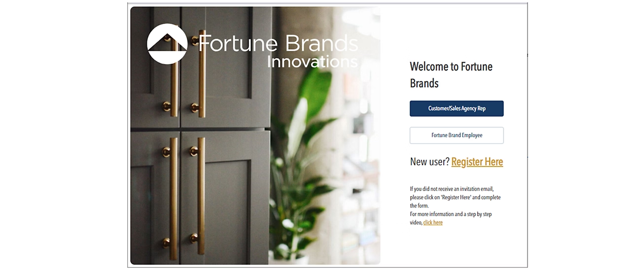 Fortune Brands Innovations Power Pages portal